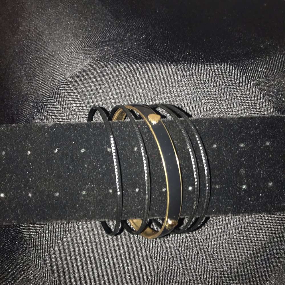 Black & Gold bangles